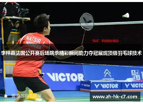 李梓嘉法国公开赛后场跳杀精彩瞬间助力夺冠展现顶级羽毛球技术 李梓嘉法国公开赛后场跳杀精彩瞬间助力夺冠展现顶级羽毛球技术