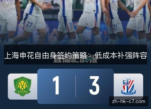 上海申花自由身签约策略：低成本补强阵容